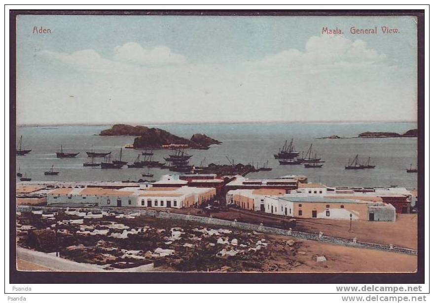 ADEN - Maala. General View. Yemen. - Yemen