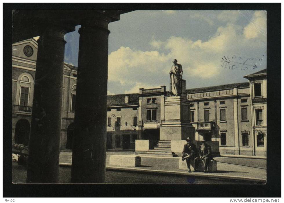 2207-OSTIGLIA(MANTOVA)-PIAZZA CORNELIO NEPOTE-1953-FG - Mantova