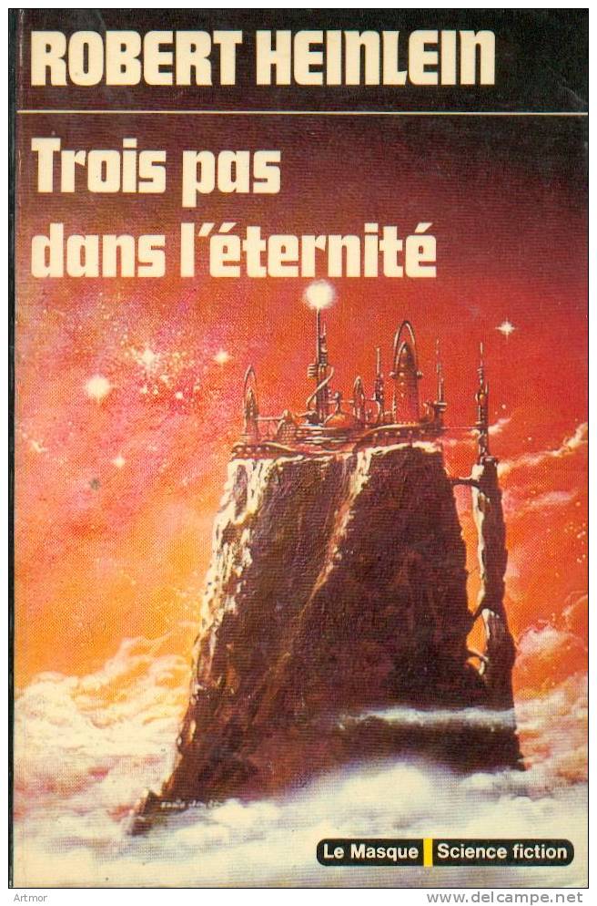 MASQUE N° 35 - 1976 - R  HEINLEIN - TROIS PAS DANS L´ETERNITE - Le Masque SF