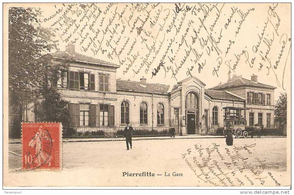 PIERREFITTE.      La Gare - Pierrefitte Sur Seine