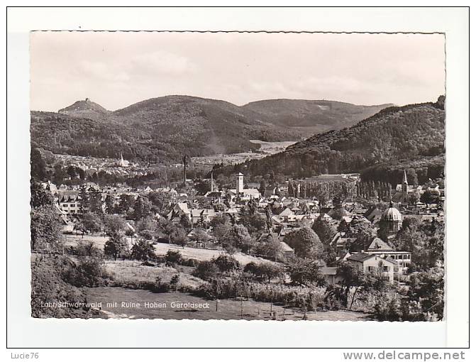 LAHR  -  Schwarzwald Mit Ruine Hoben Geroldseck  - N°   1421 / 93 - Lahr