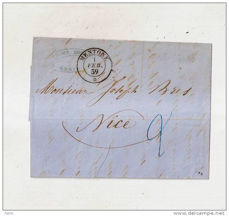 Territoire Sous Administration Postale Sarde 29.9.1815/14.6.1860 - Sardegna