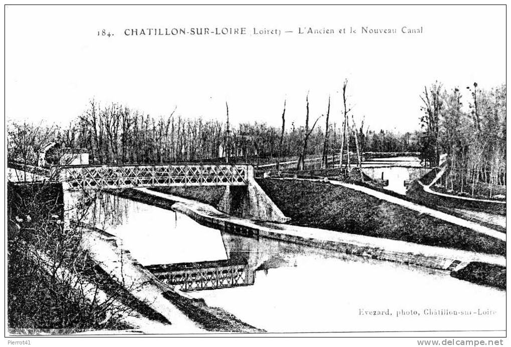 L'Ancien Et Le Nouveau Canal - Chatillon Sur Loire