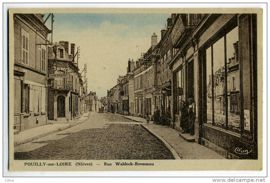POUILLY Sur LOIRE Rue Waldeck Rousseau - Pouilly Sur Loire
