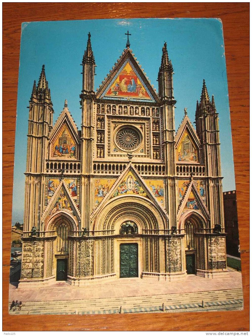 ORVIETO 1978 Il Duomo PARTICOLARE DIMENSIONI 14,5 X 21 Colori VG - Terni