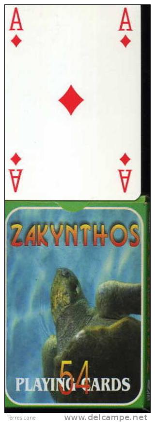 BRIDGE POKER 54 PLAYING CARDS ZAKYNTHOS NUOVE CON SCATOLO - Kartenspiele (traditionell)