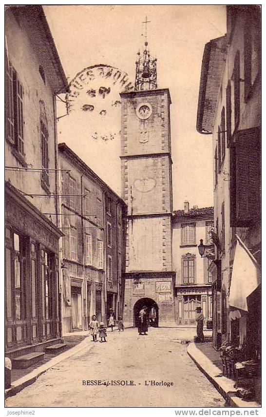 Besse Sur Issole - L ´horloge - Besse-sur-Issole