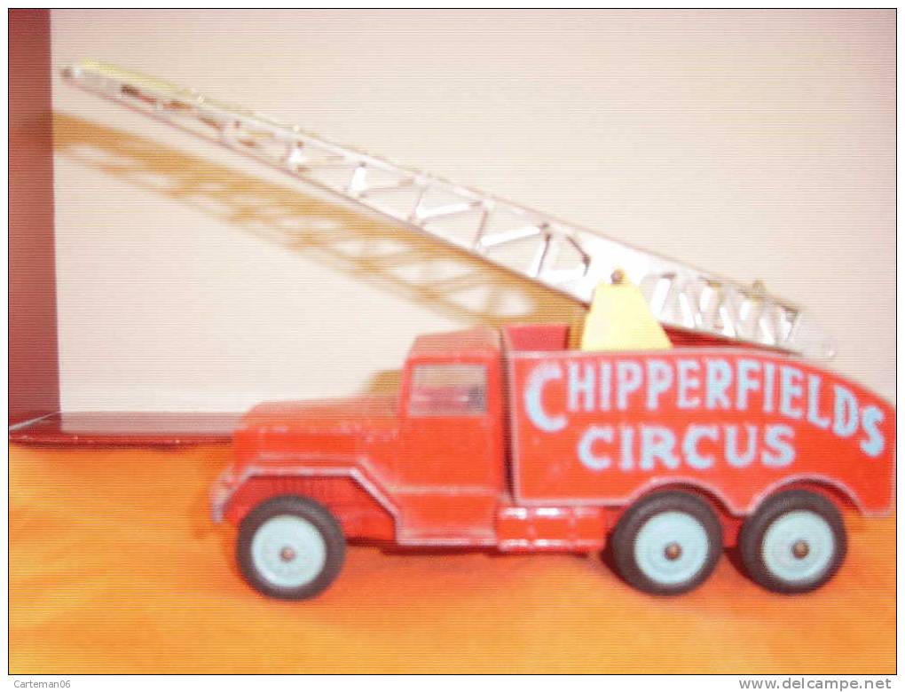 Jouet - Camion Grue - Chipperfields Circus - Corgi Major Toys - Oud Speelgoed