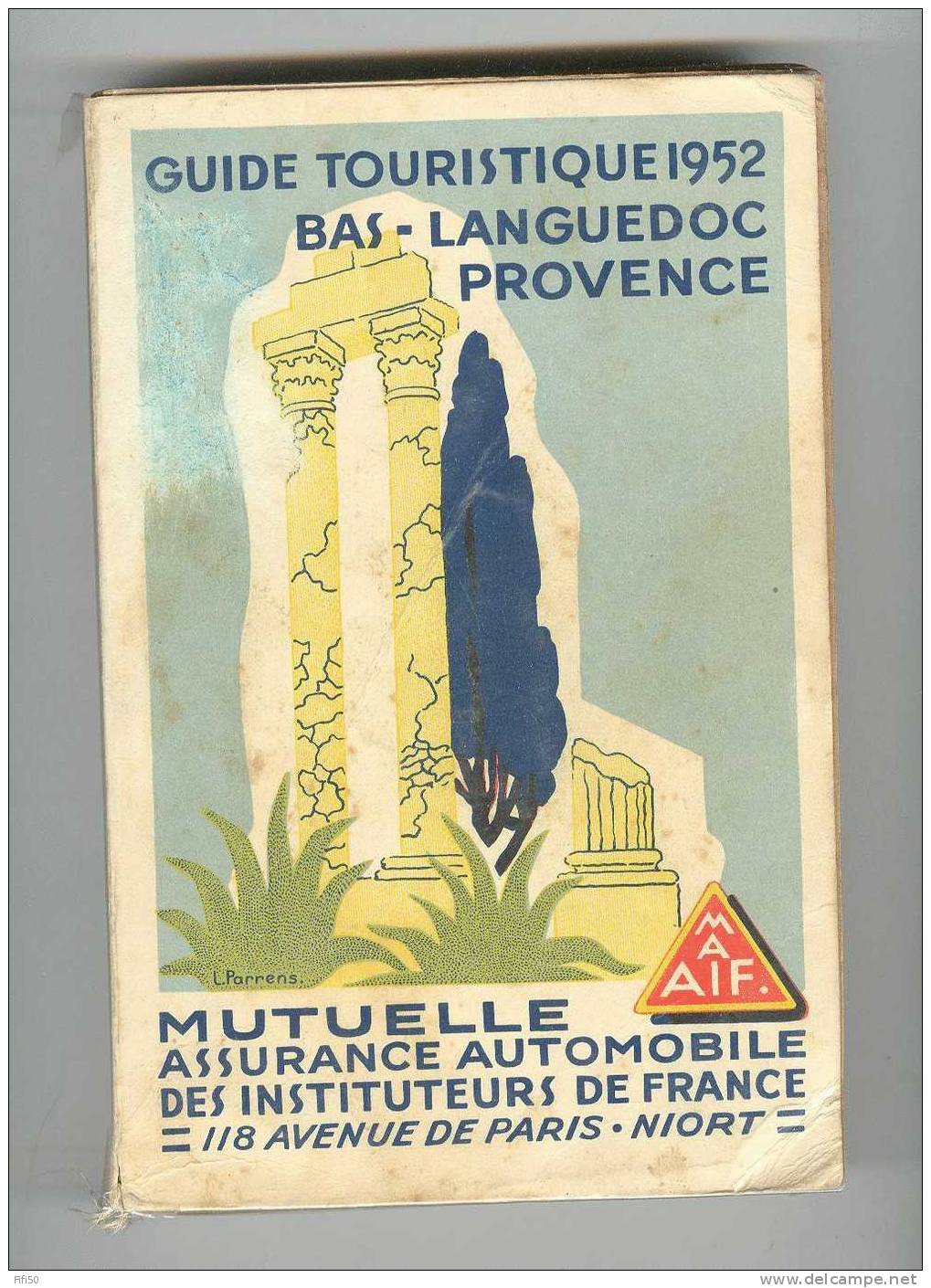 GUIDE TOURISTIQUE MAIF 1952 BAS LANGUEDOC PROVENCE - Provence - Alpes-du-Sud