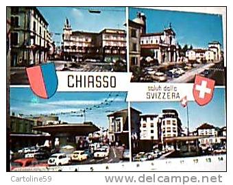 SUISSE SVIZZERA  Chiasso Confine Frontieara Vues  Auto Car VB1972  CF149 - Chiasso