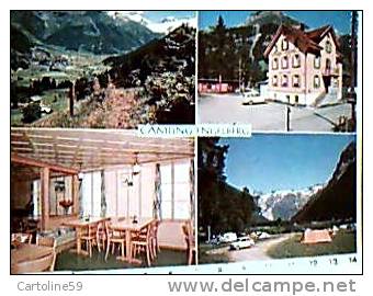 SUISSE SVIZZERA OBWALD. ENGELBERG.CAMPING  VUES DIVERSES N1975  CF151 - Engelberg