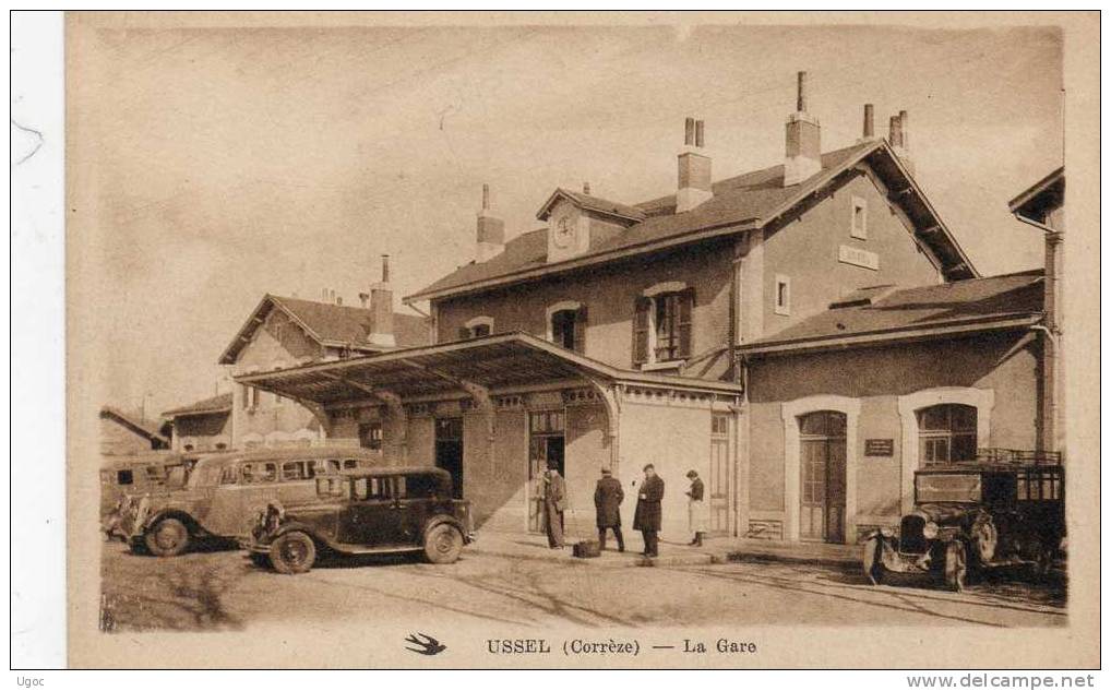 CPA - 19 - USSEL - La Gare - 503 - Ussel