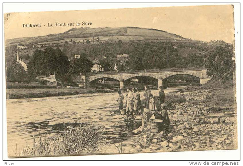L628 : DIEKIRCH : Le Pont Sur La Sure - Diekirch