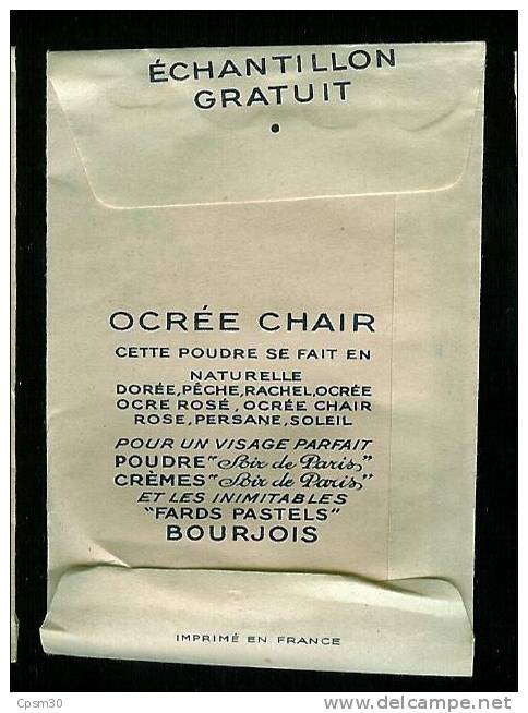 POUDRE Soir De Paris BOURJOIS Poudre OCREE CHAIR - Etichette