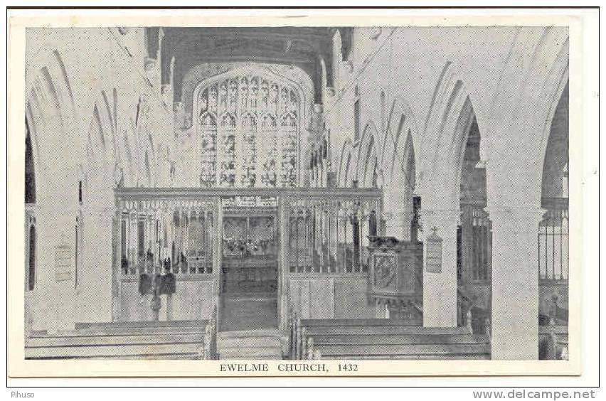 UK402  EWELME : Church Interior - Altri & Non Classificati