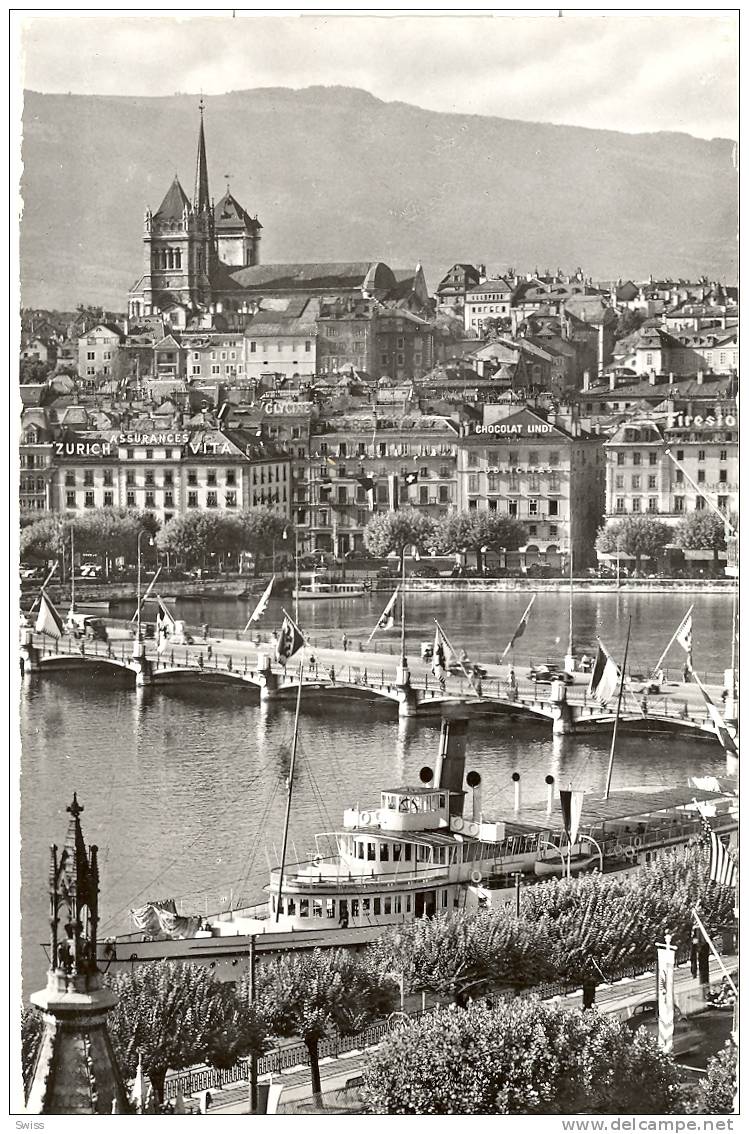 GENEVE   BOAT SCHIFF - Genève