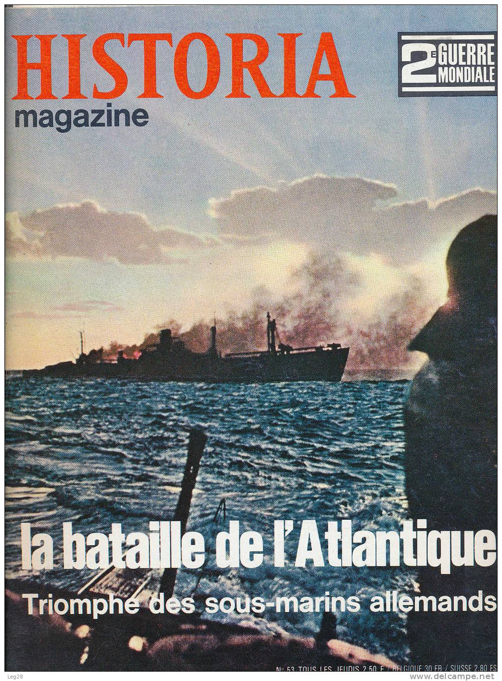 HISTORIA  MAGAZINE  N° 53 - French