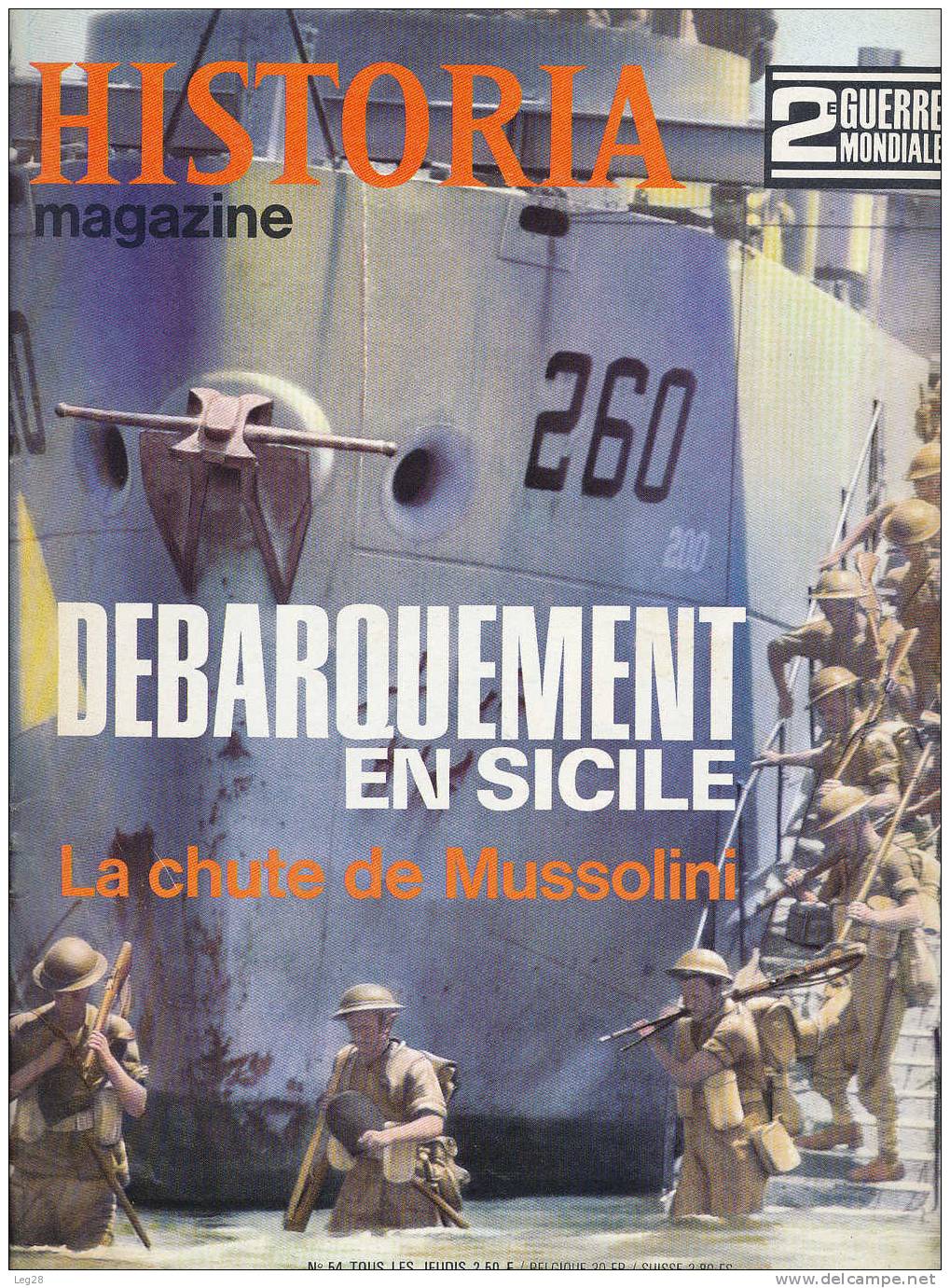 HISTORIA  MAGAZINE  N° 54 - Français