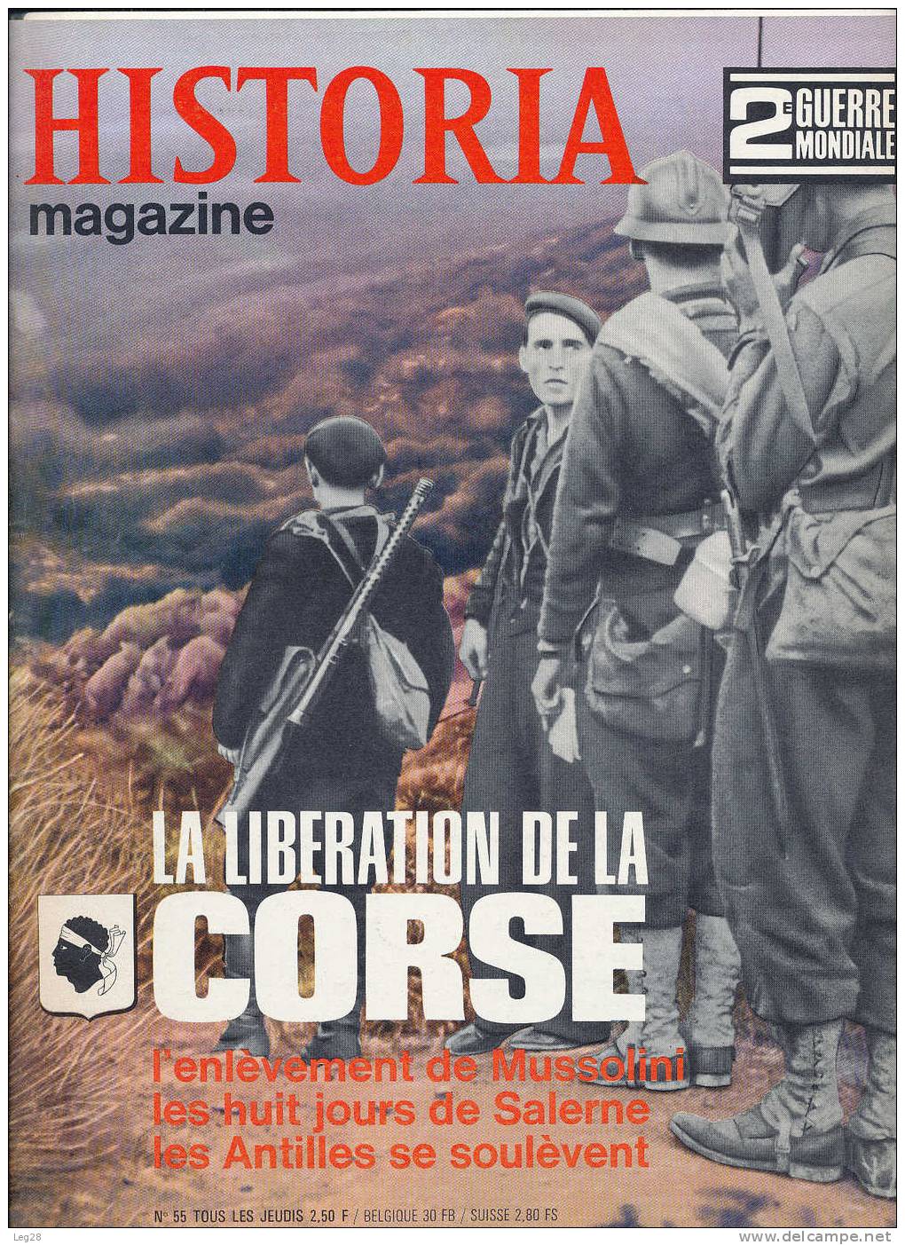 HISTORIA  MAGAZINE  N° 55 - French