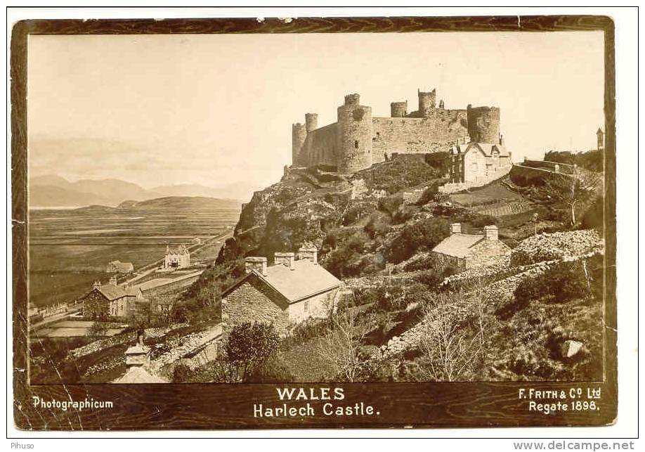 UK54  HARLECH : Harlech Castle - Merionethshire