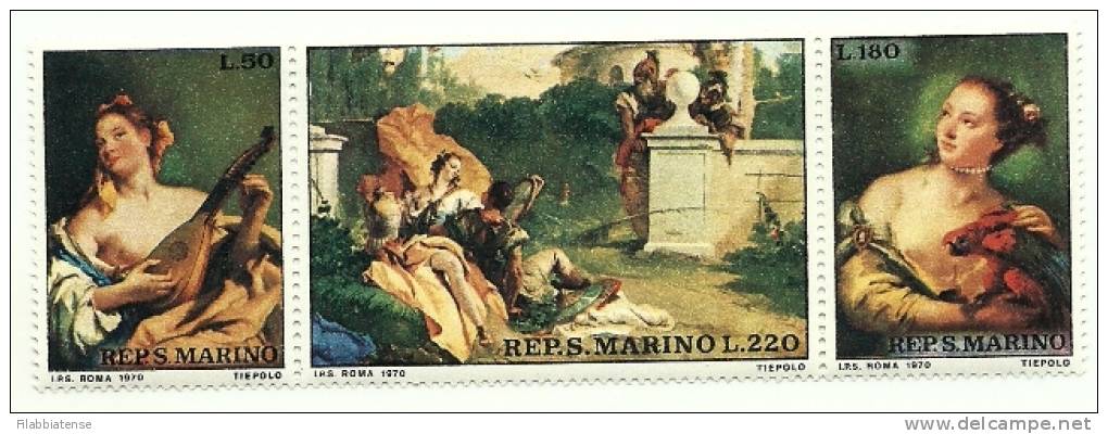 1970 - 811/13 Tiepolo    +++++++++ - Unused Stamps