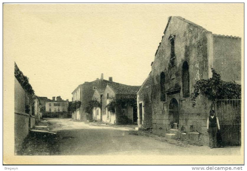 85 - CPSM Maillezais - Vieille Chapelle Abandonnée, Dite L'Aumonerie - Maillezais