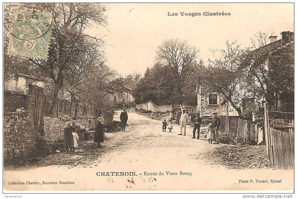 CHATENOIS.     Entrée Du Vieux Bourg - Chatenois