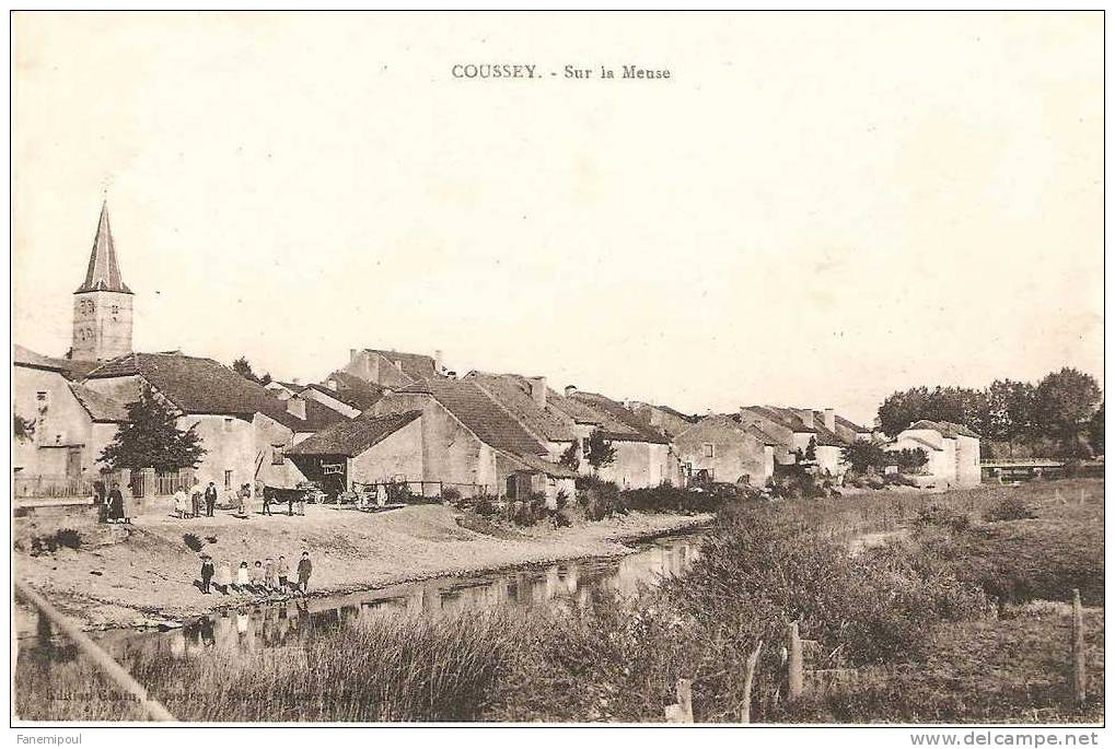 COUSSEY.     Sur La Meuse - Coussey