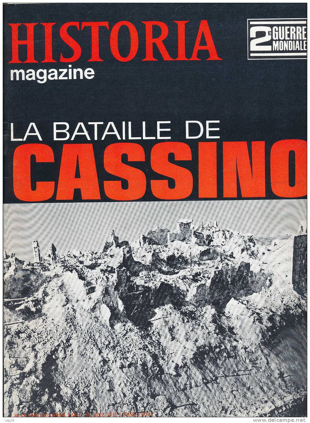 HISTORIA  MAGAZINE  N° 59 - Français