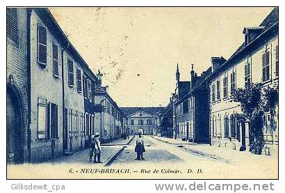 NEUF BRISACH  -  Rue De Colmar - Neuf Brisach