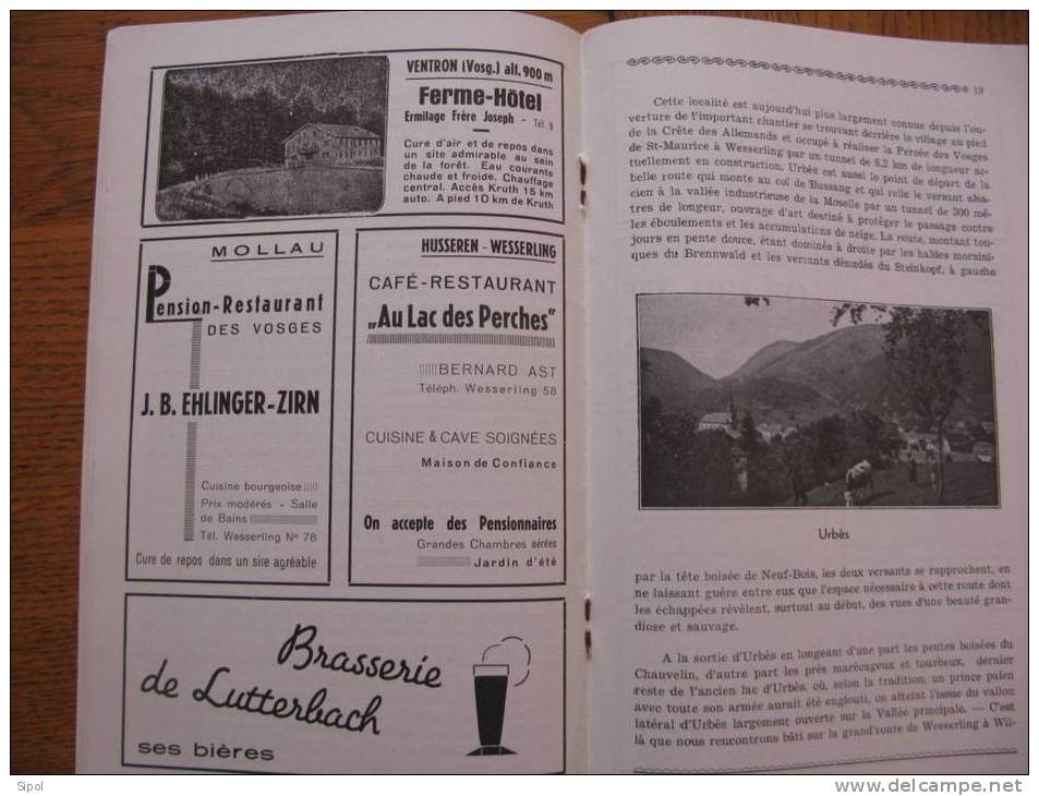 Saint Amarin Et La Vallée  Guide édité Par Le S.I.  Mulhouse Et Région  Section De La Vallée De St Amarin Voir Clichés - Alsace
