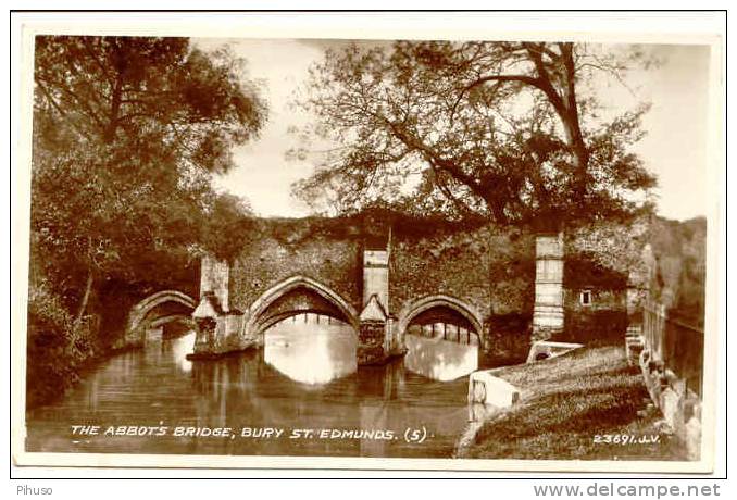 UK107:   BURY / St. EDMUNDS : The Abbot Bridge - Andere & Zonder Classificatie