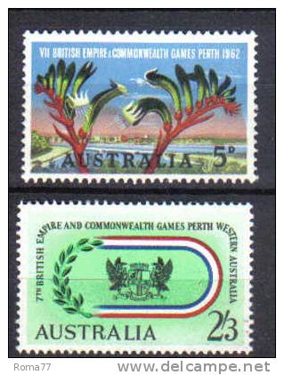 AUS283 - AUSTRALIA 1962,  Yvert N. 282/283  Gomma Integra  *** - Ongebruikt