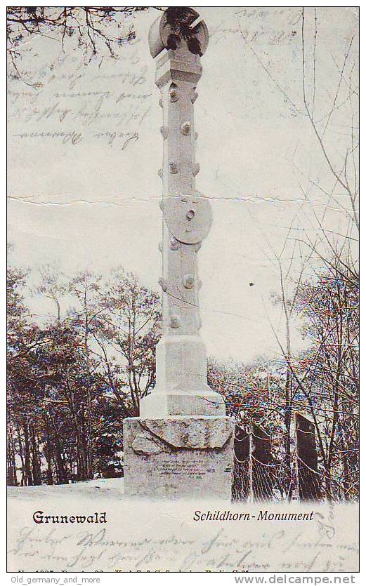 Schildhorn-Monument 1905 - Grunewald