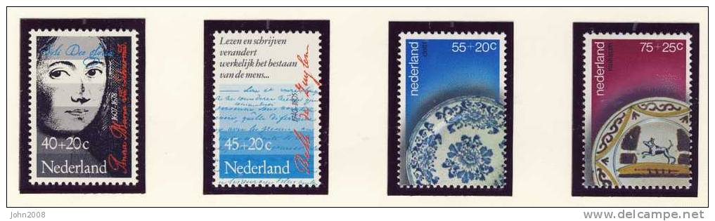 Niederlande / Netherlands 1978 : Mi 1115-1118 *** - Sommer / Summer - Ongebruikt