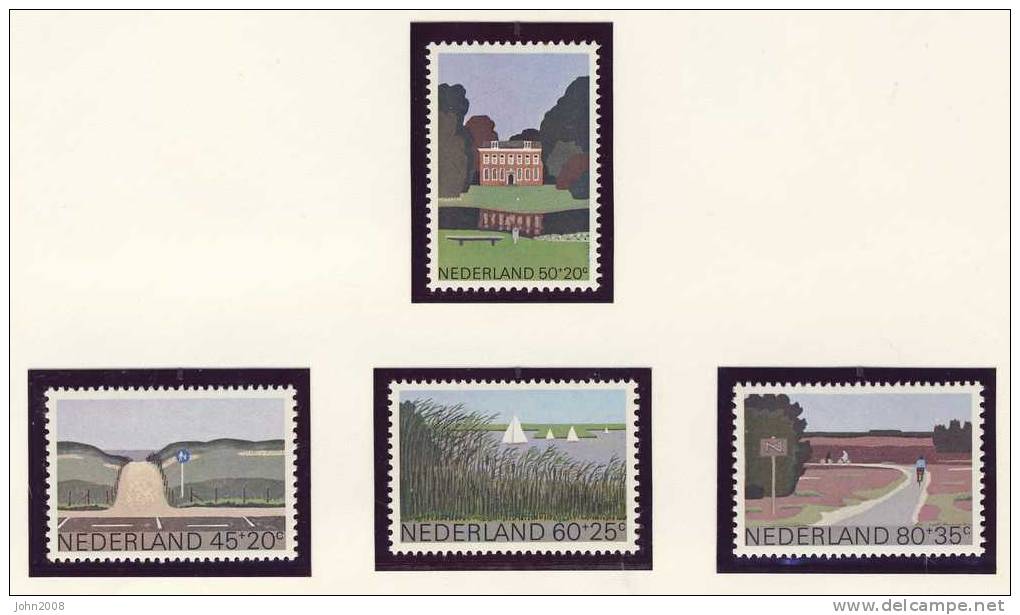 Niederlande / Netherlands 1980 : Mi 1154-1157 *** - Sommer / Summer - Nuevos