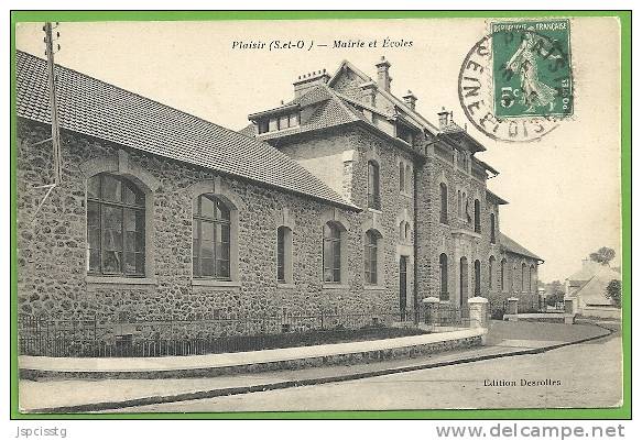 PLAISIR Mairie Et Ecoles - Plaisir