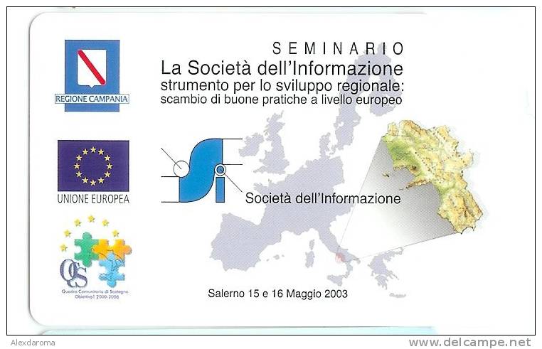 USATE LA SOCIETA DELL'INFORMAZIONE GOLDEN Euro 156 - Publiques Figurées Ordinaires