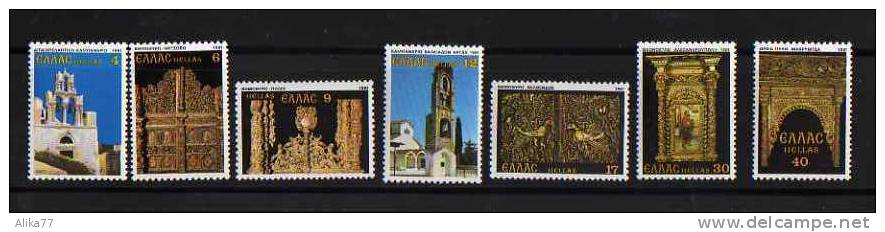 GRECE         Neuf **       Y. Et T. N° 1440 à 1446         Cote: 3,00 Euros - Unused Stamps