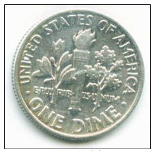 ETATS UNIS - PIECE DE UNE DIME - 1961 - 1946-...: Roosevelt