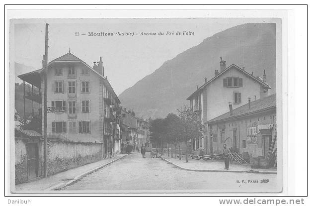 73 // MOUTIERS - Avenue Du Pré De Foire, BF 23 - Moutiers