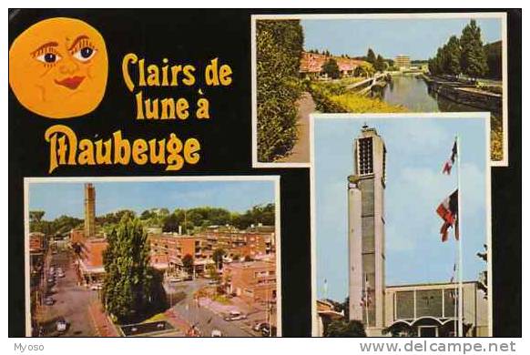 59 MAUBEUGE Place Des Nations L´Eglise St Pierre St Paul La Sambre - Maubeuge