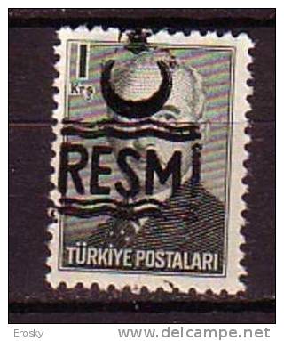PGL - TURQUIE SERVICE Yv N°26 ** - Official Stamps