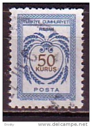 PGL - TURQUIE SERVICE Yv N°118 - Dienstmarken