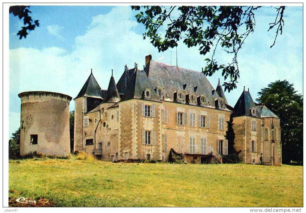 CPM     86     DANGE SAINT ROMAIN          CHATEAU DE PIOLANT       CENTRE DE PREFORMATION DE MONITRICES - Dange Saint Romain