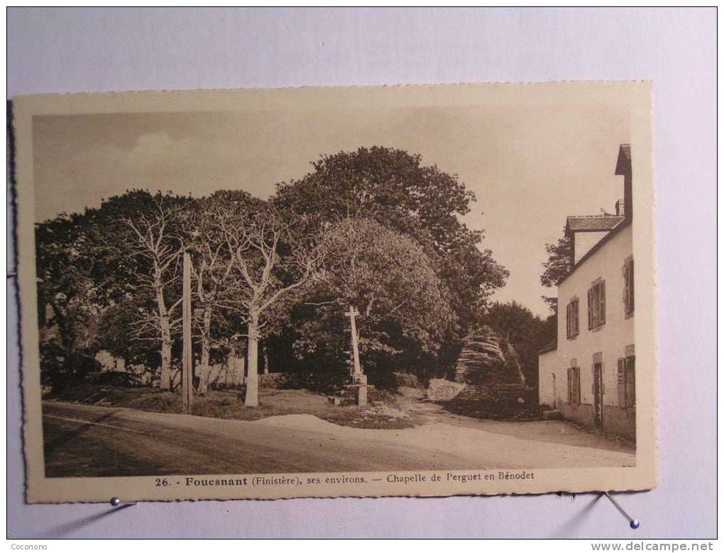 Fouesnant, Ses Environs - Chapelle De Perguet En Benodet - Fouesnant