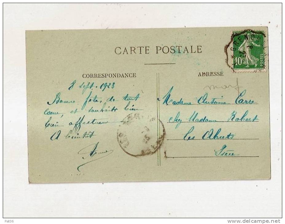 CPA   Dauphiné - Etablissements Joseph CARRE Forges - Obl.1923 - Industrie