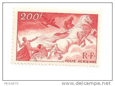 France Poste Aérienne N°19 Neuf** Char Du Soleil - 1927-1959 Ungebraucht