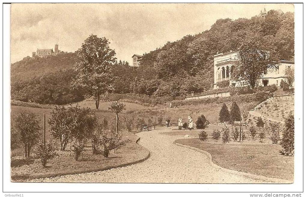 EISENACH   -   * Dr. FRITZ REUTER' S VILLA * Mit WARTBURG    -  Verlag : C. JAGEMANN  Aus Eisenach    N° Ohne - Eisenach