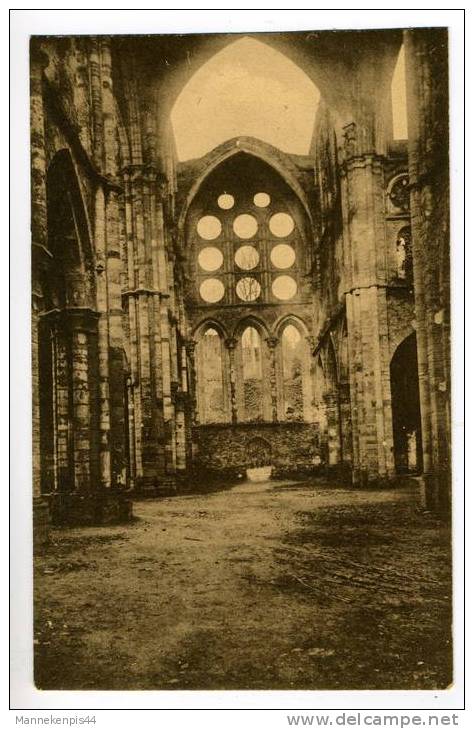 Villers - Abbaye De Villers - Eglise Transept Nord, Vue Prise Du Milieu De La Grande Nef - Villers-la-Ville